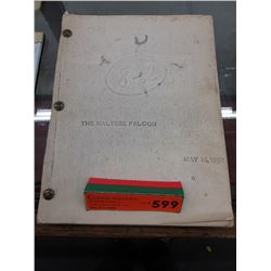 "The Maltese Falcon" - Script Copy