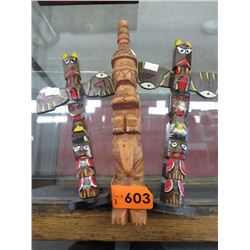 3 Vintage carvings
