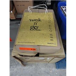 1 Case of paper shopping bags