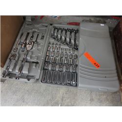 Socket & wrench set in case