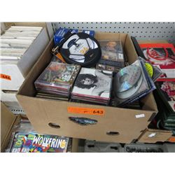 150 CDs, approx. count