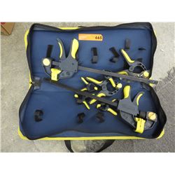 Mastercraft clamps in case