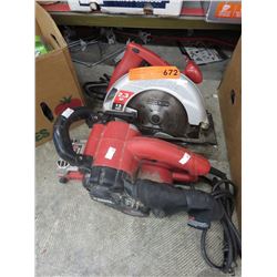 Black & Decker sander & Skil-Saw