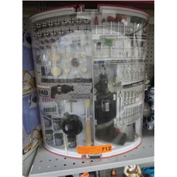Powerbuilt brand rotary tool & accessories set