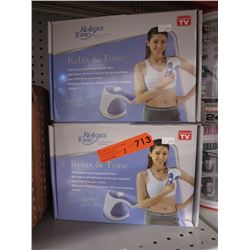 2 New Relax & Tone machines