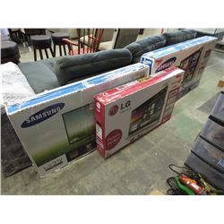 3 Store return TVs - AS IS.