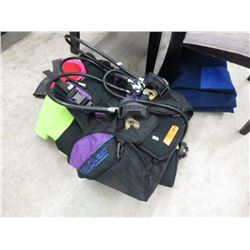 Scuba vest and gear