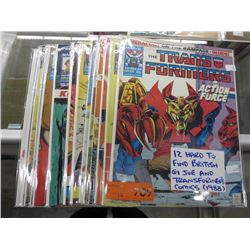 12 British 1988 GI Joe & Transformers comics