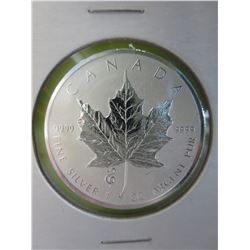 .999 Silver 2013 Snake Privy CDN Maple Leaf coin