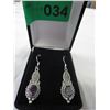 Image 2 : New oval cut Mystic Topaz  French hook earrings