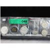 Image 1 : 6 Coins - 3 silver & 3 silver finished