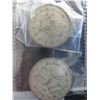 Image 4 : 6 Coins - 3 silver & 3 silver finished