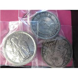 3 Chinese coins