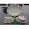Image 1 : Royal Albert "Dimity Rose" serving pieces - 12