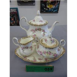 Royal Albert "Dimity Rose" Tea service