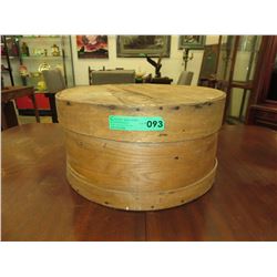 Vintage cheese barrel