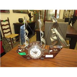 Vintage Snider Ship Clock/Light