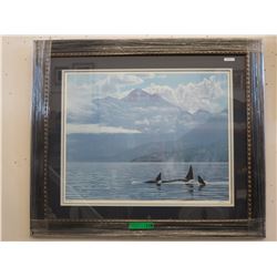 Framed print: "Inside Passage" by Ron Parker
