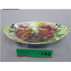 Vintage "Maling" hand painted dish