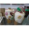 Image 1 : 2 Glazed ceramic cookie jars