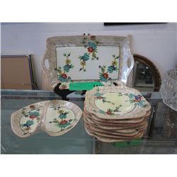 Vintage Royal Silesia dishes - 10 pieces