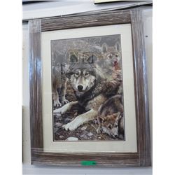 Framed print: "Den Mother" by Carl Brenders