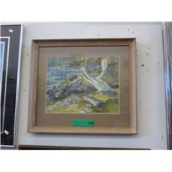 Framed George Taylor watercolour - 1953