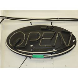 Electric Neon "Open" Sign