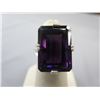 Image 1 : Amethyst Solitaire Ring