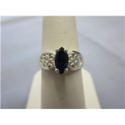 Solitaire Sapphire Ring