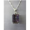 Image 1 : Mystic Topaz Pendant & Chain