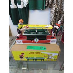 2 New tin pin pong games - no keys