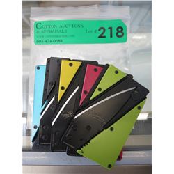5 New Sinclair Card Sharp knives