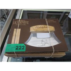 5 New Alaskan Ulu knives