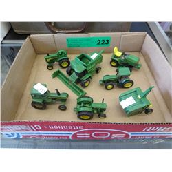 7 New John Deere Die-cast toys