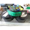 Image 1 : 3 Small containers of marbles
