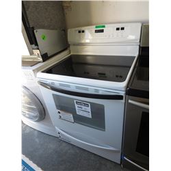 White smooth top range - used