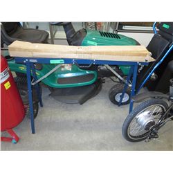 Pair of new portable metal saw horses
