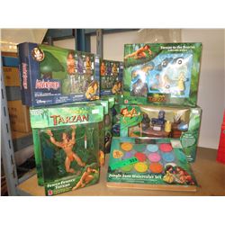 Tarzan collectible figurines & paints