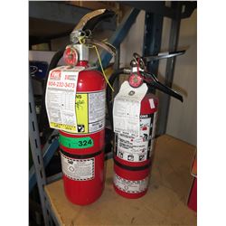 2 Fire extinguishers - 5 Pound