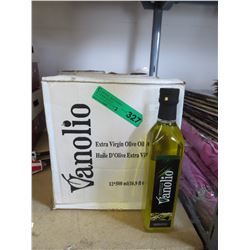 Case of Vanolio extra virgin olive oil
