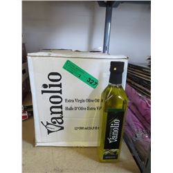 Case of Vanolio extra virgin olive oil