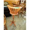 Image 1 : Wood floor standing plant stand