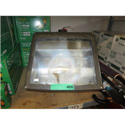2 Heavy duty yard lights - used
