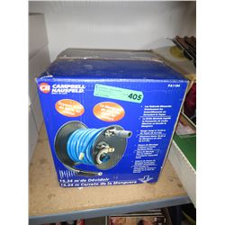 Campbell Hausfeld 3/8" x 50' air hose on reel