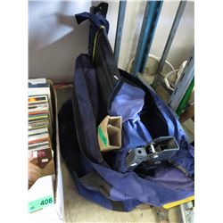 Small Rebounder trampoline in bag - used