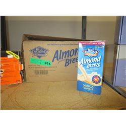 3 Cases of Almond Breeze non dairy beverage