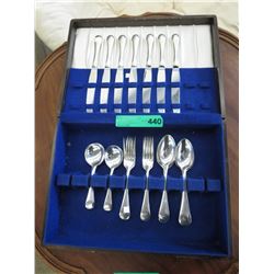 Birks Regency plate flatware - 30 pieces