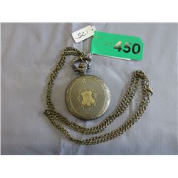 New quartz pocket watch