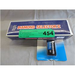 New diamond tester with new sealed battery